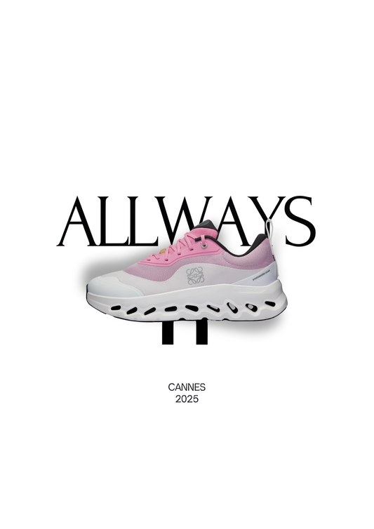 ON X LOEWE Rose et blanche